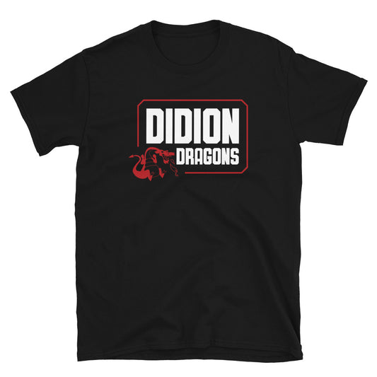 Adult Unisex Fit T-Shirt » Didion Dragons - Black