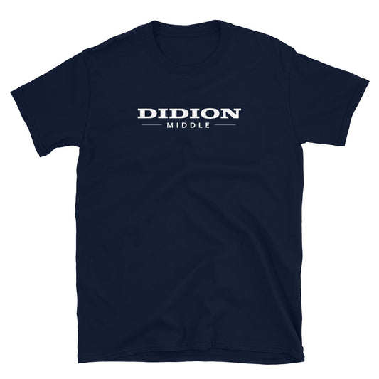 Adult Unisex Fit T-Shirt » Didion Middle School - Navy