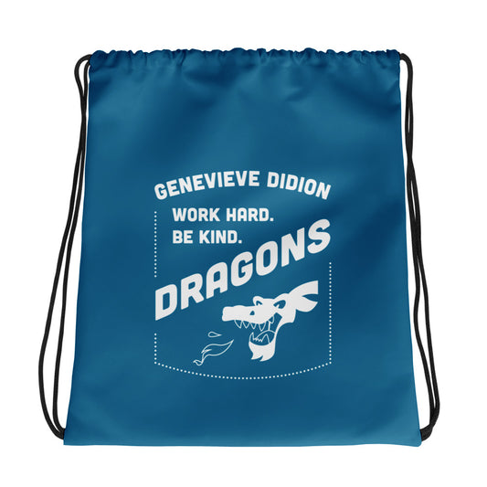 Drawstring Bag » Didion Dragons - Blue