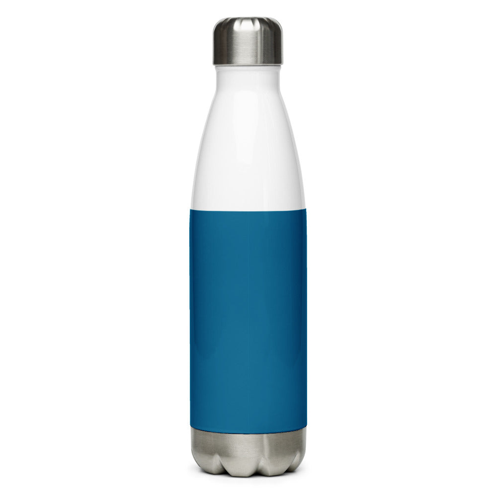 Stainless Steel Water Bottle » Didion Dragons - Blue & White