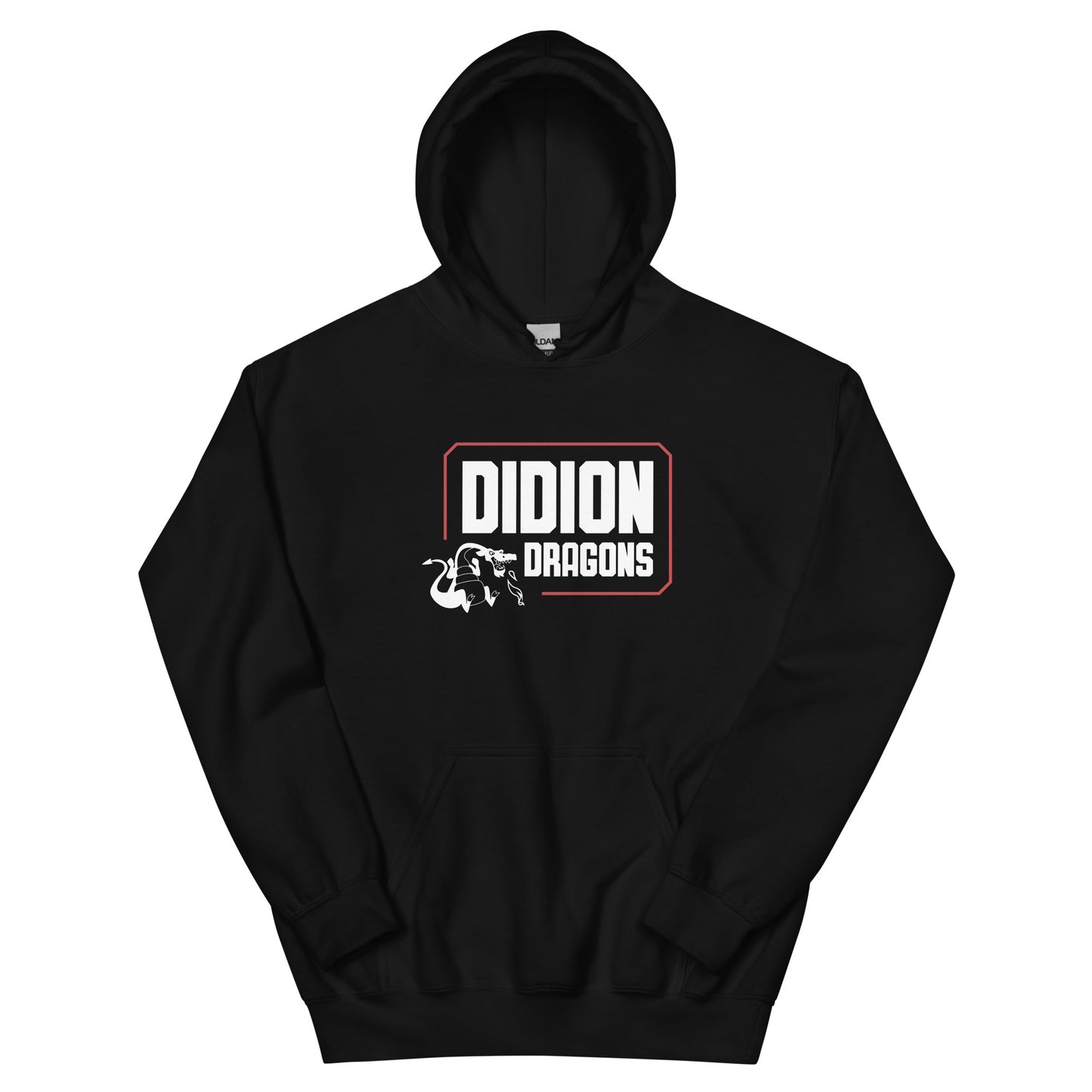 Adult Fit Hoodie » Didion Dragons - Black